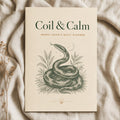 Coil & Calm snake lover's daily planner cover